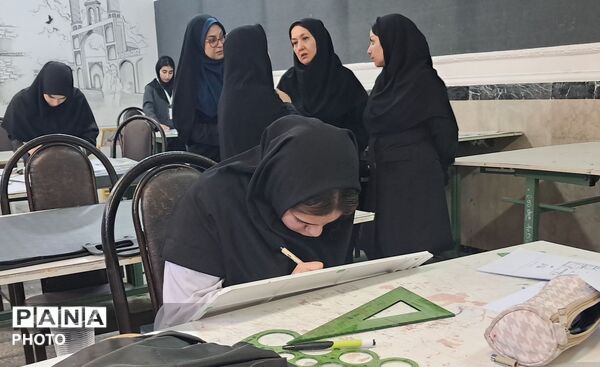 المپیاد علمی و مهارتی شهید محمودی پارسا در هنرستان حضرت زهرا(س) ناحیه 4 کرج 