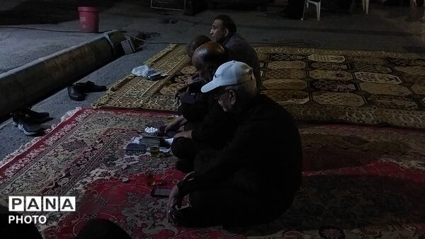 موکب عاشقان امام رضا (ع)  بلوار فضل نیشابور در ششم شب محرم ۱۴۰۵ 