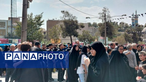 پیاده‌روی جاماندگان اربعین دراستان البرز 