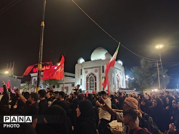 طنین سرود دختران ایران در قلب نجف