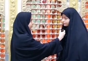 لیالی قدر در امامزاده دو خاتون شهرکرد 