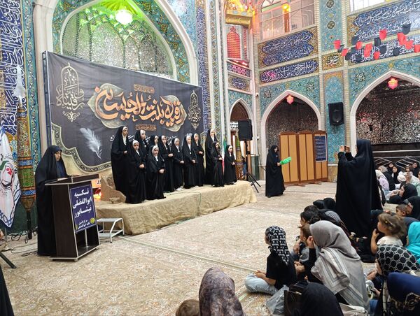 مراسم شهادت حضرت رقیه(س) در نیشابور