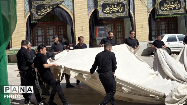 اصفهان در سایه خیمه حسین(ع)؛ آیین ۴۰۰ ساله هارونیه، نویدبخش محرم شد