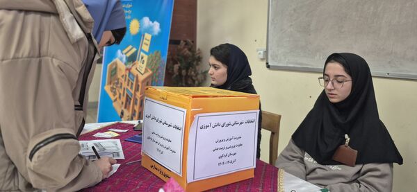 انتخابات شورای دانش‌آموزی در کردکوی