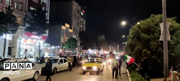  شکوه و اقتدار رژه خودرویی در حسینیه فضل 