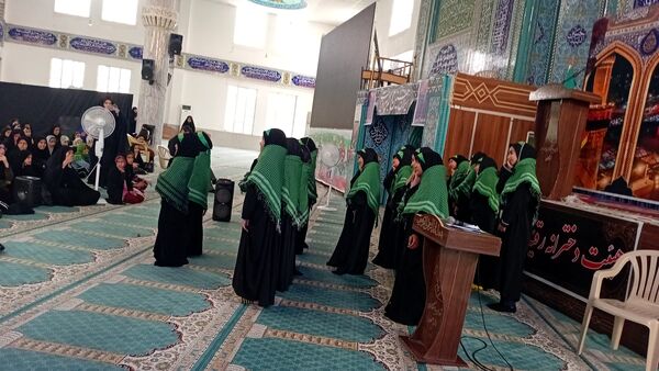 ویژه برنامه‌ شهادت حضرت رقیه(س) در شهرستان لردگان 