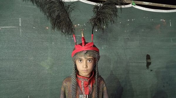 عزاداری کودکان به عشق امام حسین (ع) 