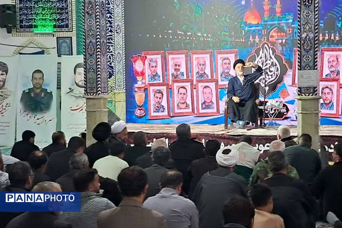 یادواره شهدای جبهه مقاومت در مسجد امام حسین(ع) فیروزکوه 