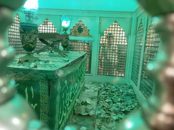 تلاوت دعای کمیل در شهرستان کاخک