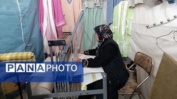 نمایشگاه دستاوردها و توانمندی بانوان روستایی در روستای بشرآباد