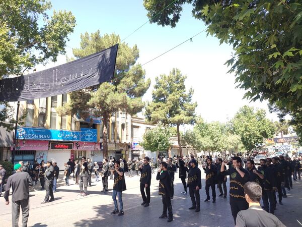 عزاداری عاشورا حسینی در نیشابور