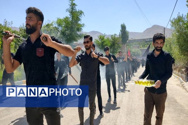 عزاداری عاشورای حسینی در شهر بار