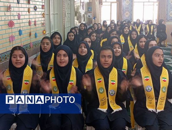  آیین باشکوه زنگ انقلاب در دبیرستان شهید بهشتی