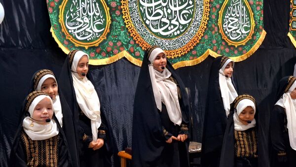 افتتاحیه مراسم اعتکاف دانش‌آموزی در مسجد ابا صالح المهدی صفادشت