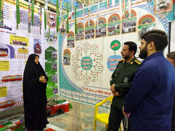 سومین نمایشگاه اسوه شهرستان قائمشهر