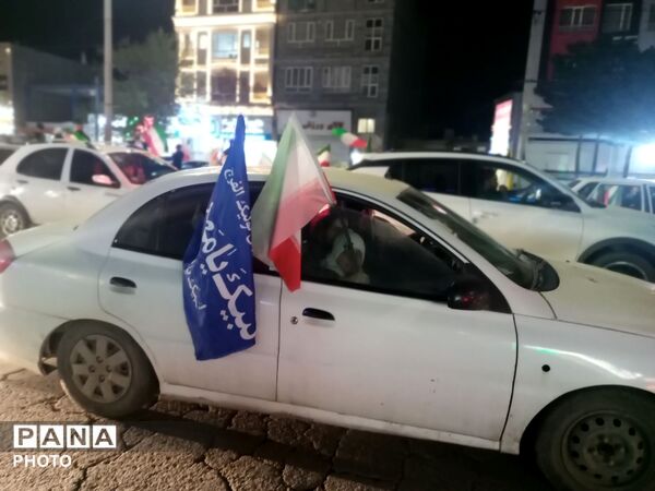  نمایش حرکت هماهنگ خودروها در بلوار فضل نیشابور