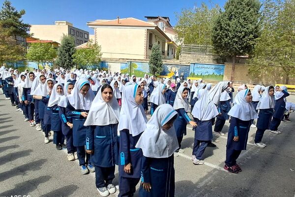 طنین زنگ سلامت در مدرسه خواهران بابایی