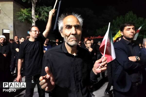 تجمع مردمی شهر صباشهر همزمان با مراسم شام غریبان  
