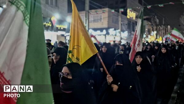 بیعت مردم فردیس با رهبر جدید انقلاب 
