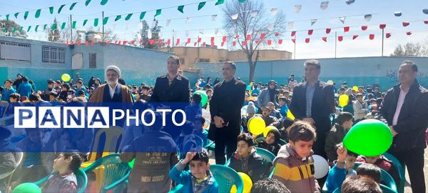 جشن نیمه شعبان در آموزشگاه شهید رسول نم‌نبات ناحیه۴ اصفهان