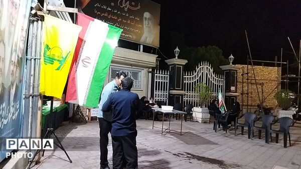 چایخانه فلکه ایران در هشتاد و پنجمین شب از اجتماعات مردمی نیشابور 