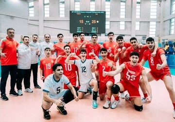 پسران والیبالیست زیر 15سال ایران قهرمان جهان شدند