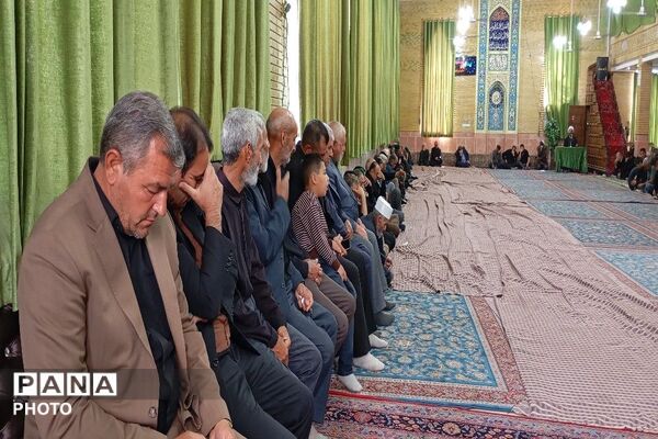 مراسم عزاداری امام رضا علیه السلام در حسینیه شهر بار نیشابور