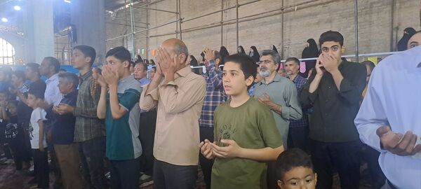 نماز عبادی ، سیاسی جمعه در نیشابور