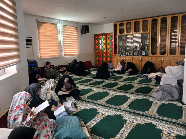 مراسم پرشور اعتکاف دانش‌آموزی در فریدونکنار