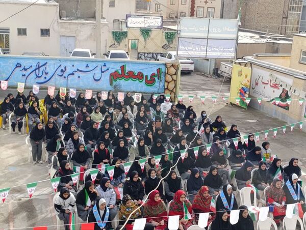 جشن باشکوه و پرشور ایرانمون در آموزشگاه دخترانه فاطمیه شهر کلات 