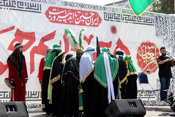 برگزاری مراسم تاسوعای حسینی در کرج