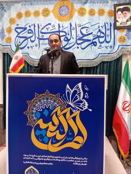 مراسم نماز جمعه شهرستان خداآفرین