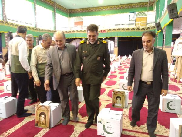رزمایش کمک مومنانه در شهر یزد 