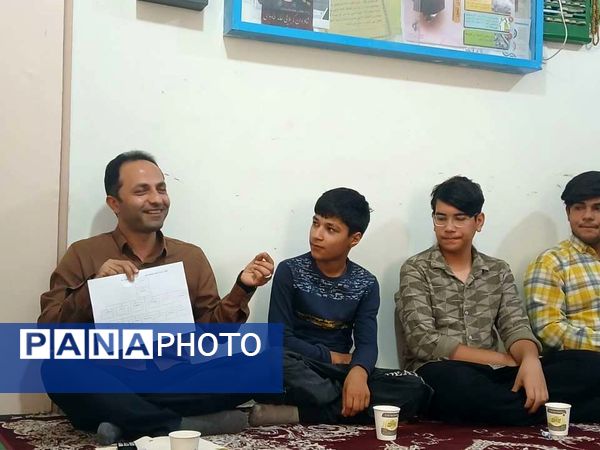 جلسه فرماندهان واحدهای بسیج مدارس شهرستان خلیل‌آباد 