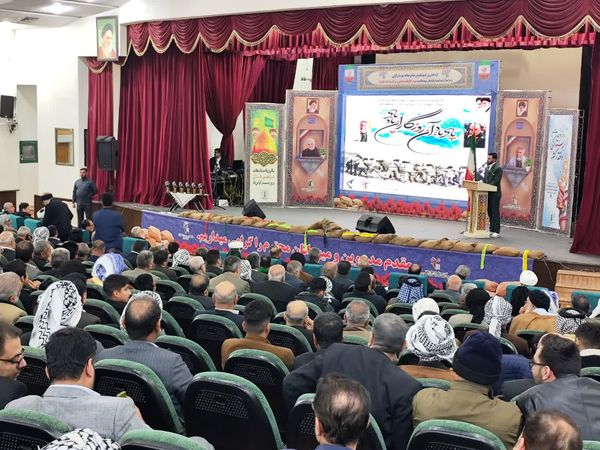 گردهمایی بزرگ پیشکسوتان جهاد و شهادت کارون با یاد یاران آسمانی؛ سردار سلیمانی و سردار تقوی‌فر