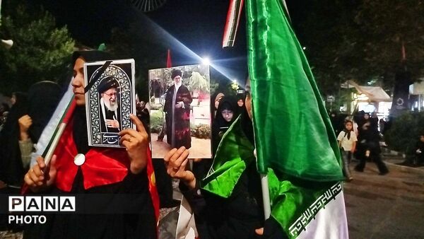 عزاداری امام حسین (ع)در صد و بیست و نهمین شب-۱
