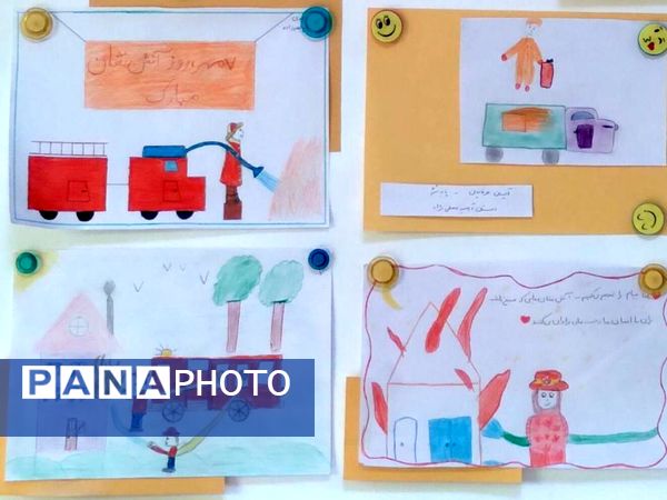 کارگاه آموزشی اطفای حریق در دبستان آرمینه مصلی‌نژاد ناحیه ۶ مشهد 