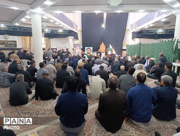 مراسم گرامیداشت سالگرد شهید بابانظر و شهید مرتضی حسن زاده