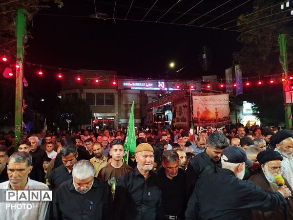 تشییع شهید رحمان جعفری در نیشابور