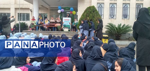 جشن روز مازندران در مدرسه شهید بهداشت قائمشهر