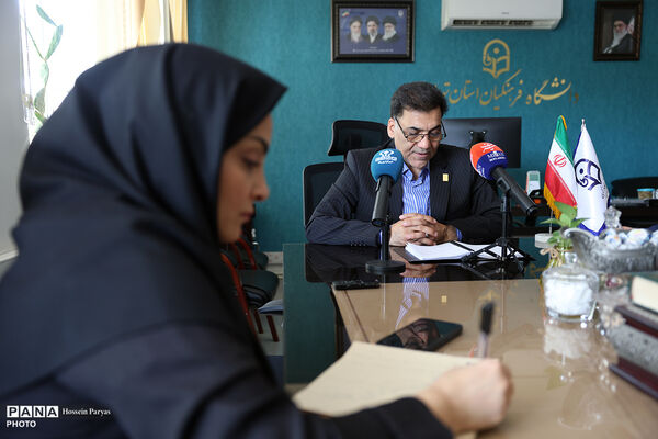 نشست خبری رئیس دانشگاه فرهنگیان استان تهران