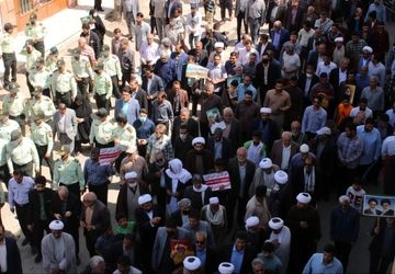 حضور مردم ولایت‌مدار زابل در راهپیمایی روز جهانی قدس