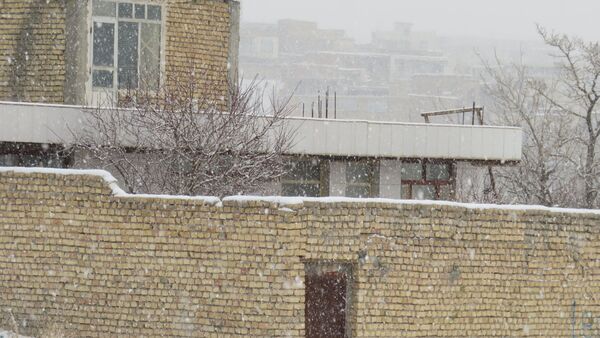 برف زمستانی در شهرستان بن 