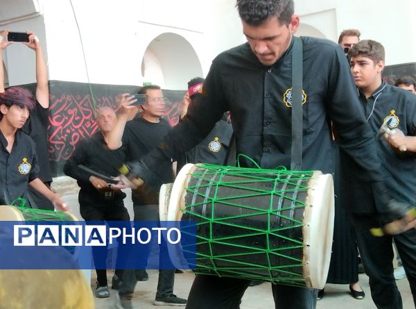 عزاداری هیات بیرجند در حسینیه امام رضا (ع) 