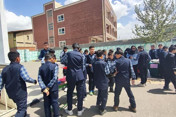 افتتاحیه طرح جابربن حیان در دبستان امام‌حسن مجتبی(ع) رودهن 