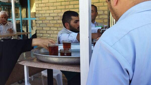 گذری بر چایخانه مسجد جامع نیشابور 