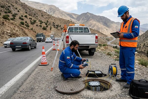 پایش بیش از ۱۷۶ هزار کیلومتر مسیر فیبر نوری کشور در یک هفته