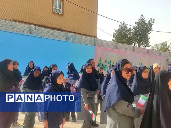  جشن جوانه ها در دبیرستان رفعت کاشمر