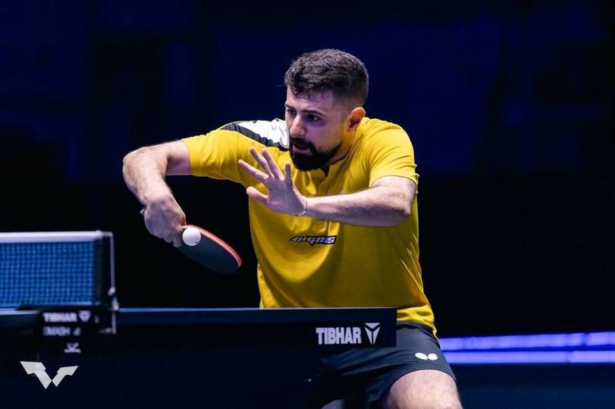 قهرمانی جهان؛ حذف نوشاد با شکست مقابل پینگ‌پنگ‌باز آلمانی