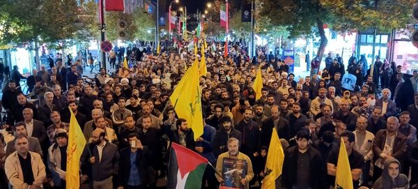 تجمع کودکان و نوجوانان زنجانی در محکومیت جنایات رژیم صهیونیستی 